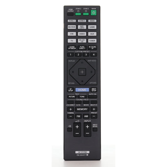 Sony RM-AAU217 A/V Receiver System Remote Control - 1-492-849-21