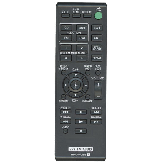 Sony RM-AMU185 Bookshelf System Audio Remote Control - A-1970-520-A