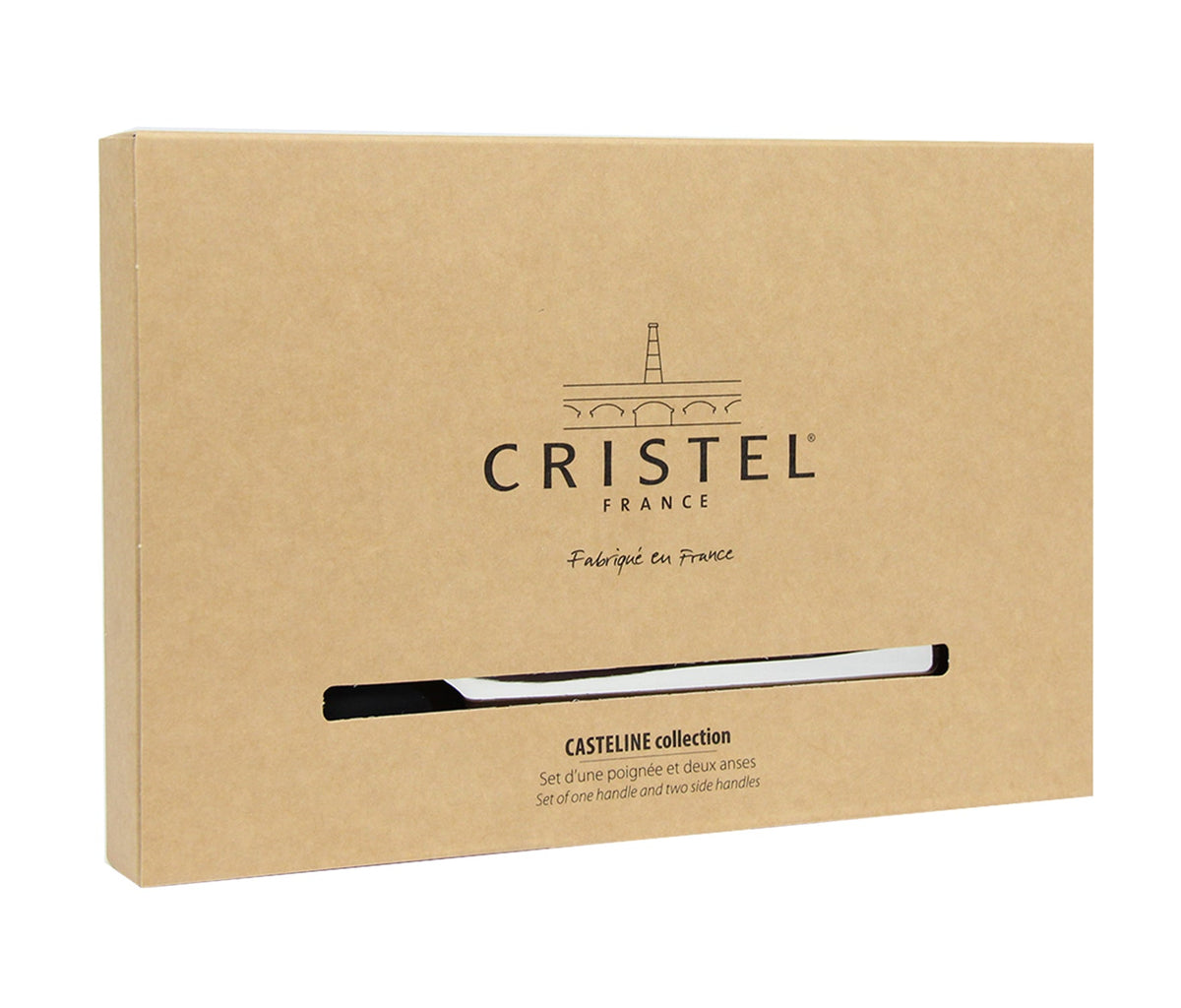Set of 1 Handle + 2 Side Handles - Casteline Collection