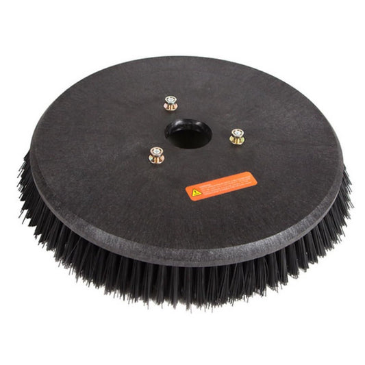 SUNMAX 22" Ceramic Tile & Grout Floor Scrubbing Brush with Clutch Plate, Nylon Bristles, Fits RT50, RT50D and RT70 Floor Scrubber Machines (Black)