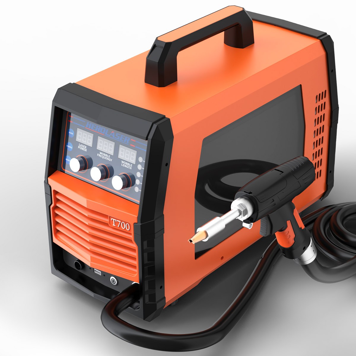 T700 700W Air-Cooled 3-in-1 Laser Welder, Cleaner & Cutter (No Screen)