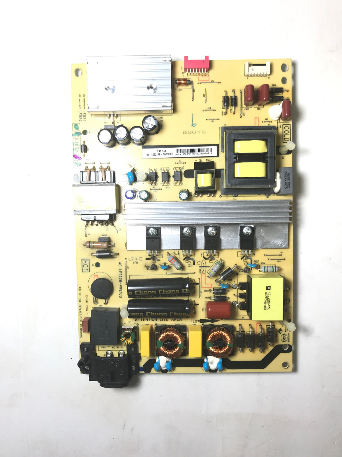 TCL 08-LE921A6-PW200AX Power Supply
