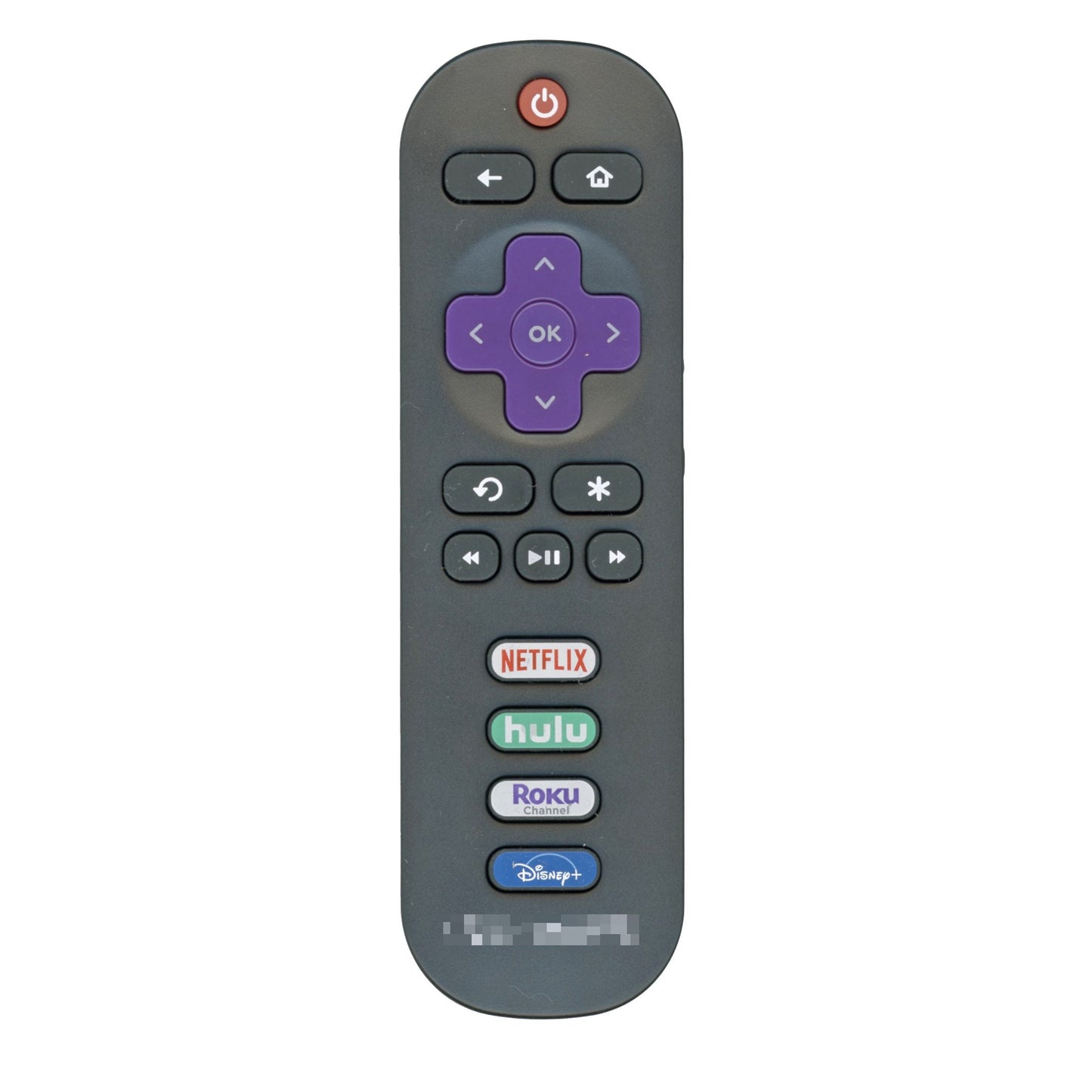 TCL RC280J Roku TV Remote Control - 06-IRPT20-URC280J