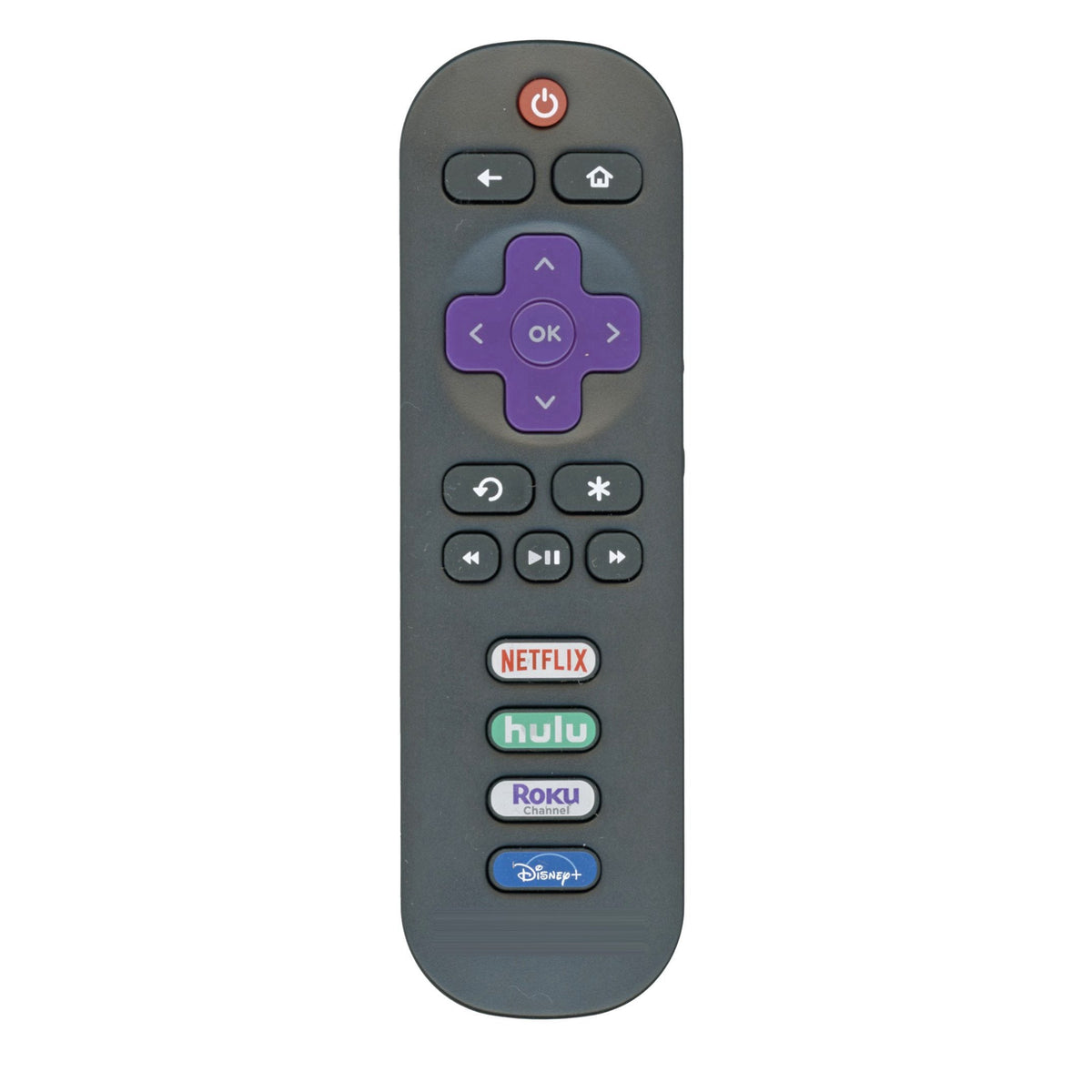 TCL RC280J Roku TV Remote Control - 06-IRPT20-URC280J