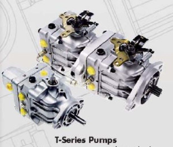 TH-4BAY-XXXX-C7GY - Tandem Hydraulic Pump