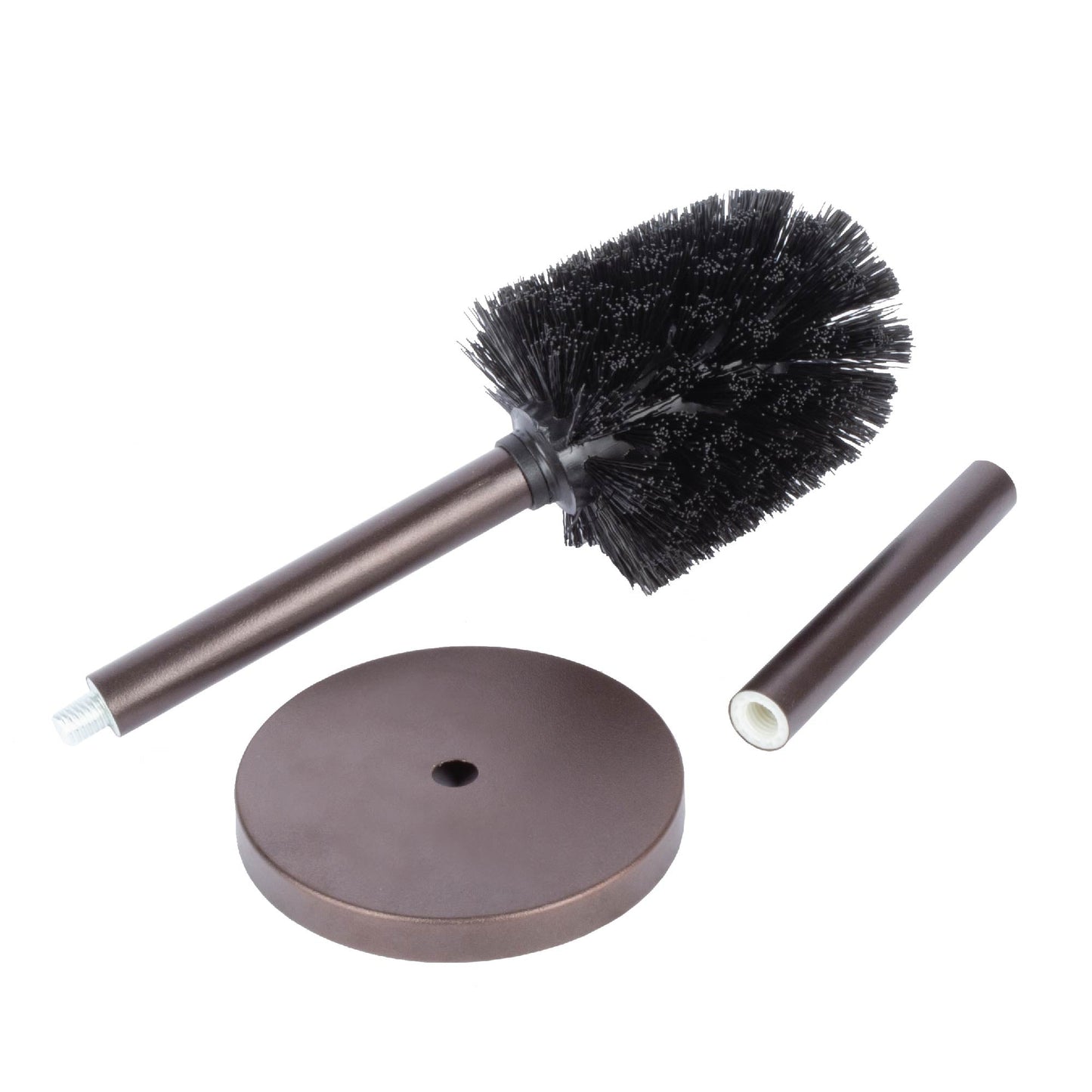 Toilet Brush and Holder (Bronze Finish)