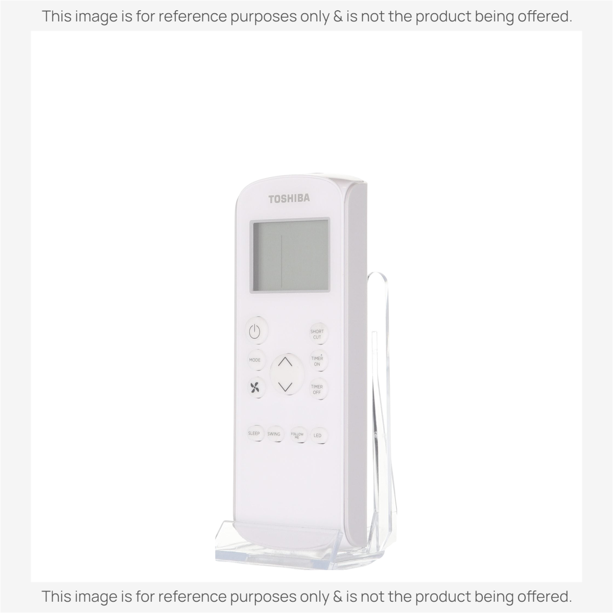Anderic Substitute for Toshiba RG57H4(B)/BGEFU1 Portable Air Conditioner Remote Control - 17317000A52746 [KTN828]