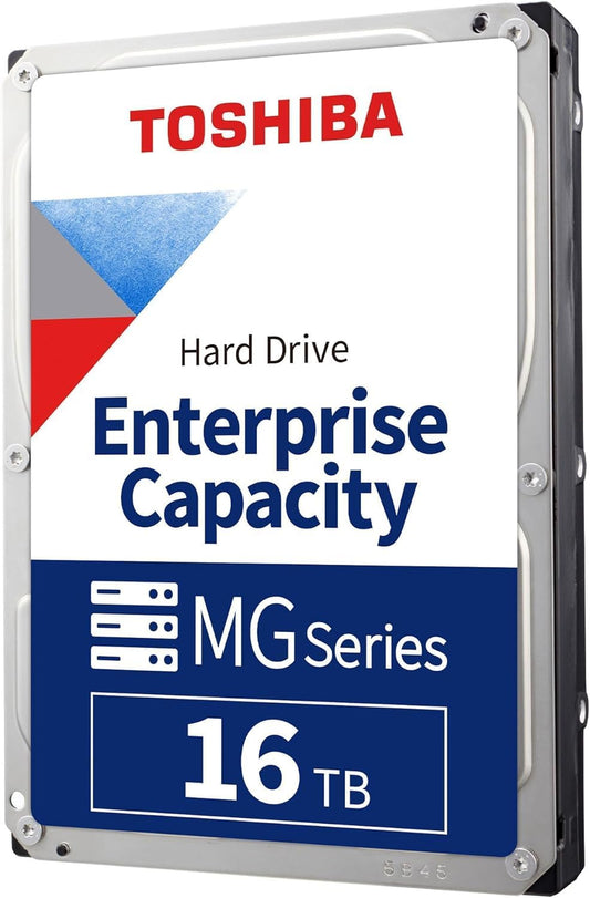 Toshiba MG08ACA16TE 16TB 7200RPM 512e 3.5" SATA Enterprise Desktop Hard Drive (Renewed)