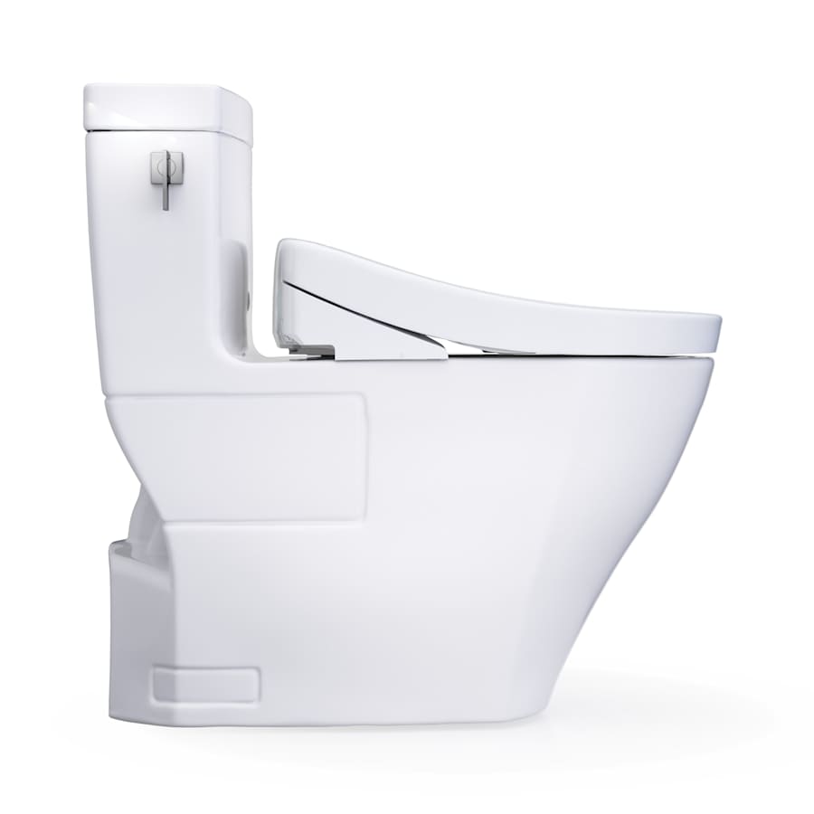 TOTO Washlet+ Legato One-piece Elongated 1.28 GPF Toilet And Washlet S5 Bidet Seat