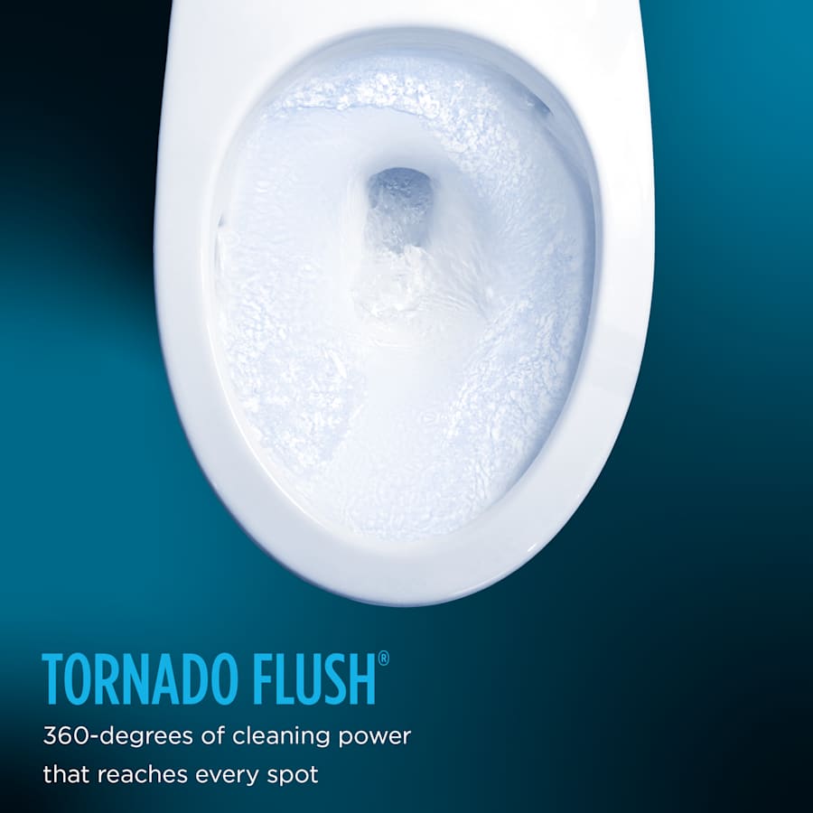 TOTO Washlet+ Legato One-piece Elongated 1.28 GPF Toilet And Washlet S5 Bidet Seat