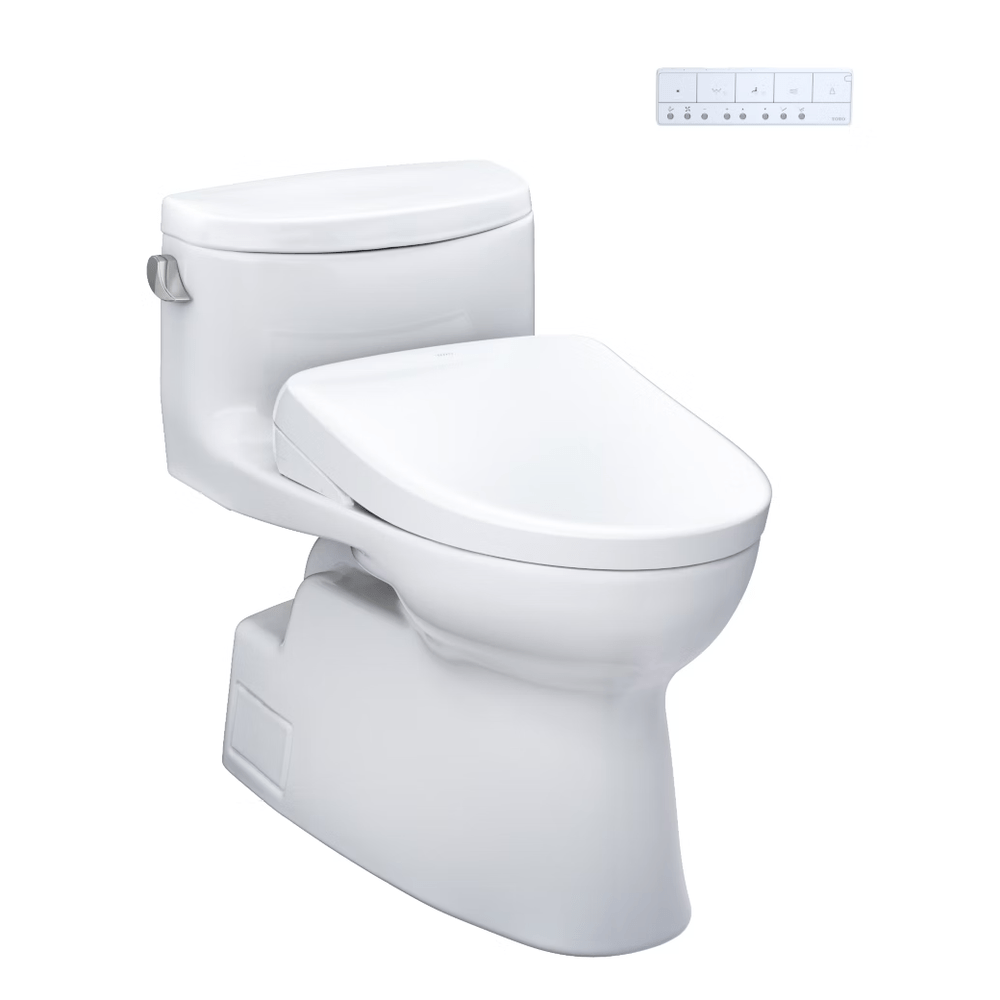 TOTO Carolina® II WASHLET®+ S7A One-Piece Toilet - 1.28 GPF
