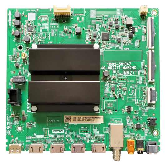 G0301-000394-Z00 TCL Main Board, TG11602-501047, 40-MR27T1-MAB2HG, 55S551F