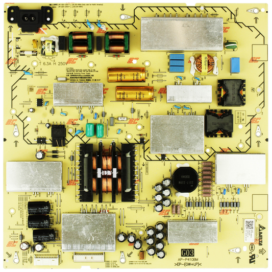 1-006-109-22 Sony Power Supply, 100610922, 2955064304, AP-P410BM, XBR-85X900H, KD-85X91J, KD-85X91CJ, XBR-75X950H