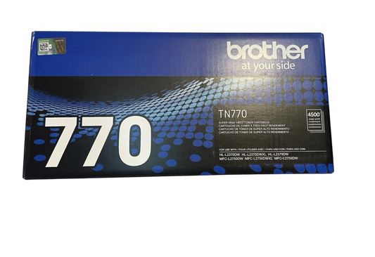 Brother Genuine TN770 Super High-yield Mono Laser Toner Cartridge Ink Toner