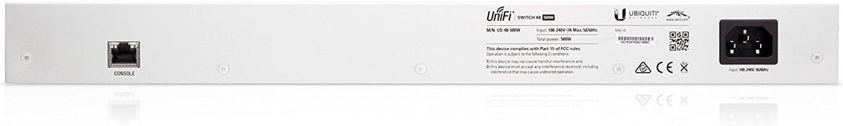 Ubiquiti Networks UniFi US-48-500W 48-Port Ethernet Switch (Renewed)