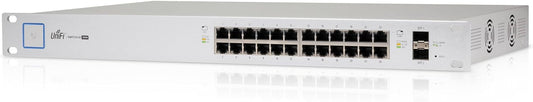 UniFi Switch PoE 24 US-24-250W 24-Port Managed PoE+ Gigabit Switch with SFP