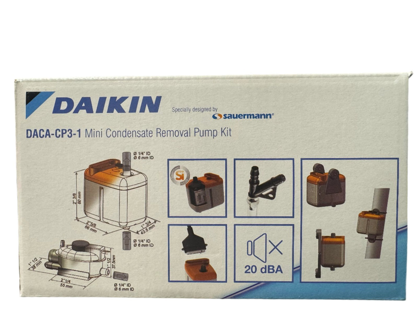 Daikin / Sauermann DACA-CP3-1 Mini Condensate Removal Pump Kit