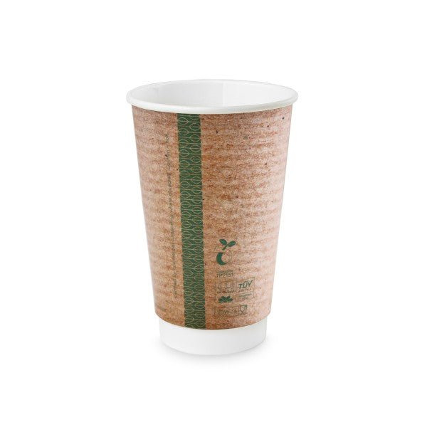 Vegware 16oz double wall cup, 89-Series (QTY:400)