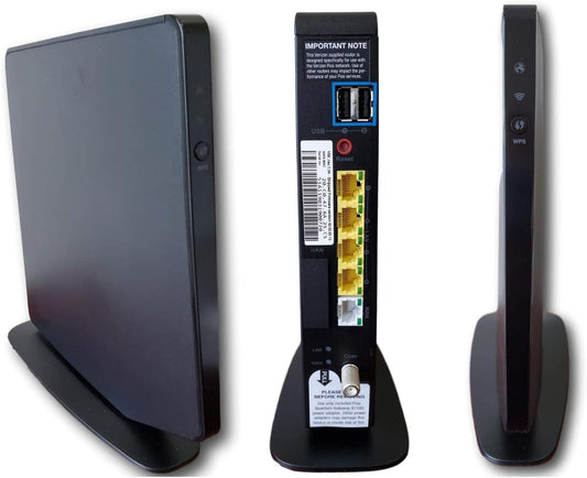 VerizonW Verizon Fios G1100 | Updated 2019 Version | AC1750 WiFi G-1100 Quantum Gateway Router for Verizon Fios Internet Plans (Renewed)