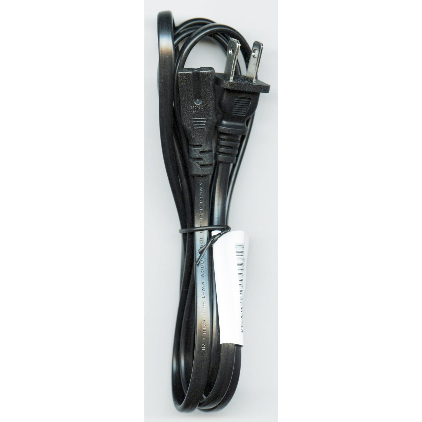 Vizio 027.00001.0231 TV AC Power Cable | 6 Ft C7 Figure-8 Polarized to 2-Prong Cord - 027.00001.0231