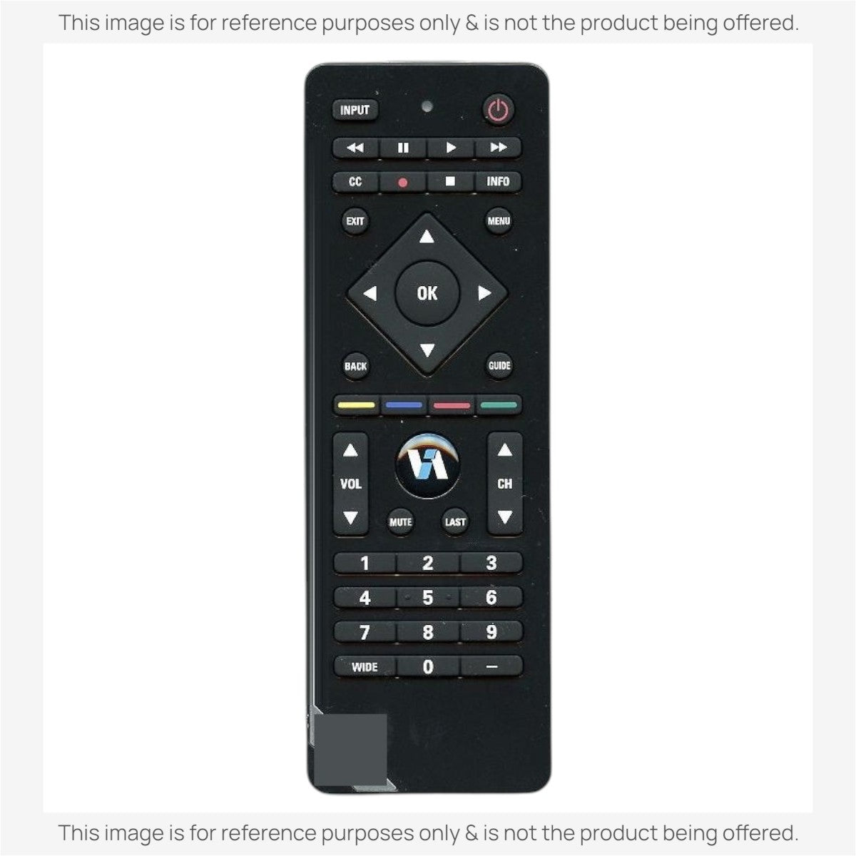 Anderic Substitute For Vizio VR17 TV Remote Control 98003060500 [RRXRT303]