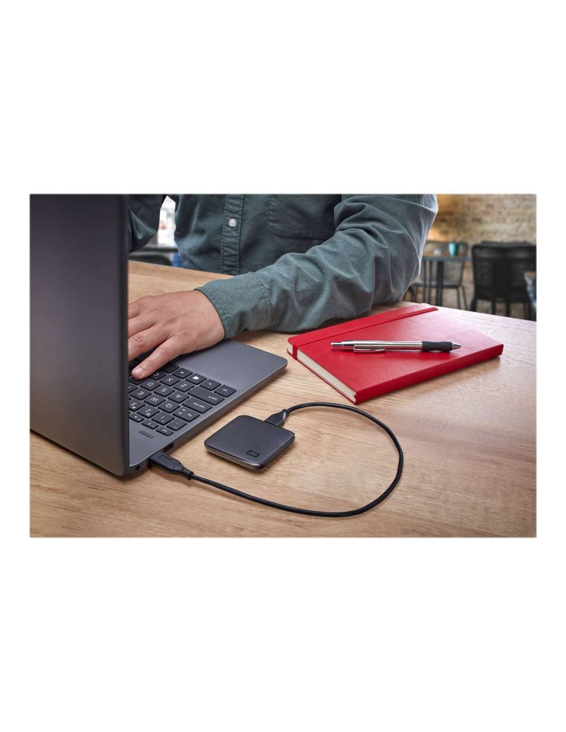 WD 1TB Elements SE - Portable SSD, USB 3.0, Compatible with PC, Mac - WDBAYN0010BBK-WESN