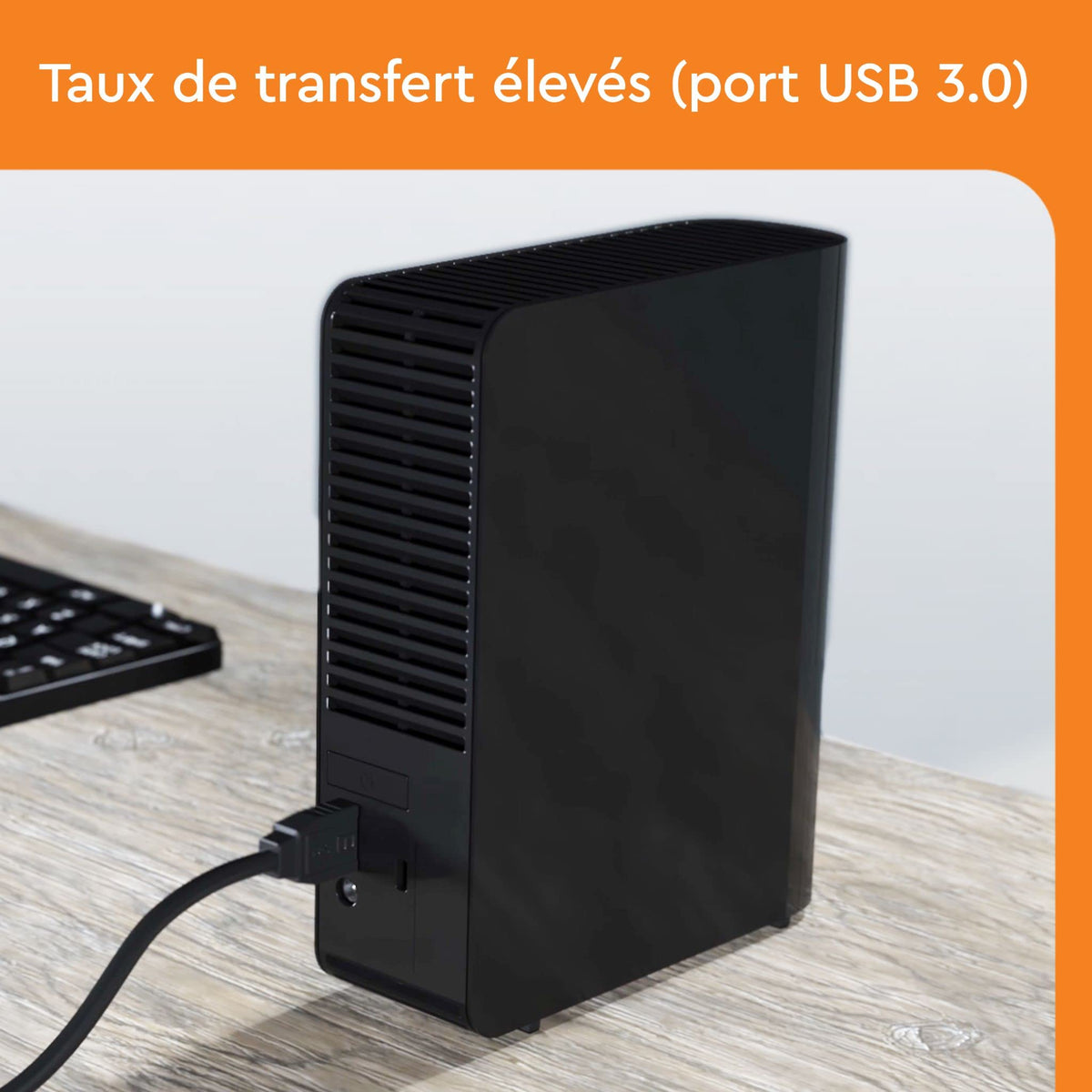 WD 1TB Elements SE - Portable SSD, USB 3.0, Compatible with PC, Mac - WDBAYN0010BBK-WESN