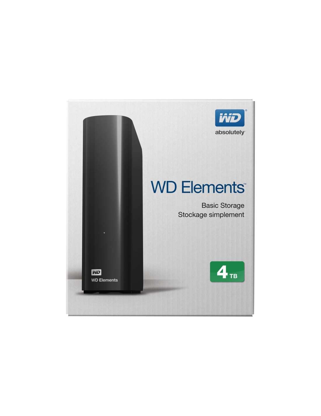 WD 1TB Elements SE - Portable SSD, USB 3.0, Compatible with PC, Mac - WDBAYN0010BBK-WESN