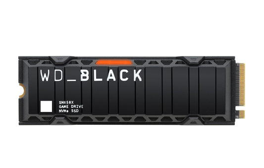 WD_BLACK SN850X 4TB NVMe SSD - M.2 2280, Up to 7,300 MB/s Read speeds, Up to 6,300 MB/s write speeds, Gaming Expansion, High Performance Internal Solid State Drive - WDS400T2X0E