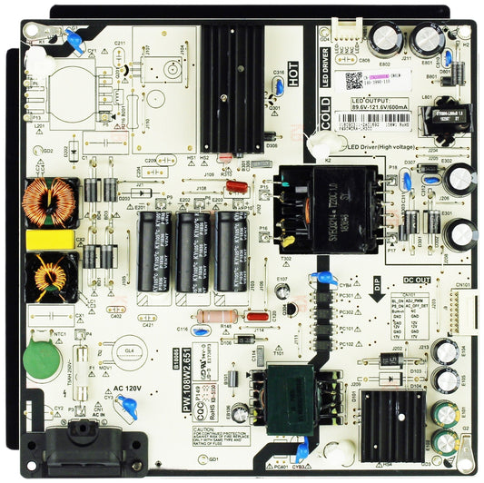 1T92000004I Toshiba Power Supply, PW.108W2.651, B18086, 49LF421U19, K490WDRA