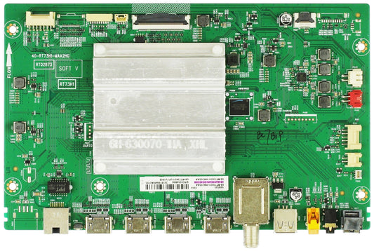 08-AU55CUN-OC403AA TCL Main Board, 08-RT73001-MA200AA, 08-RT73001-MA300AA, 40-RT73H1-MAA2HG, E248779, 55S525