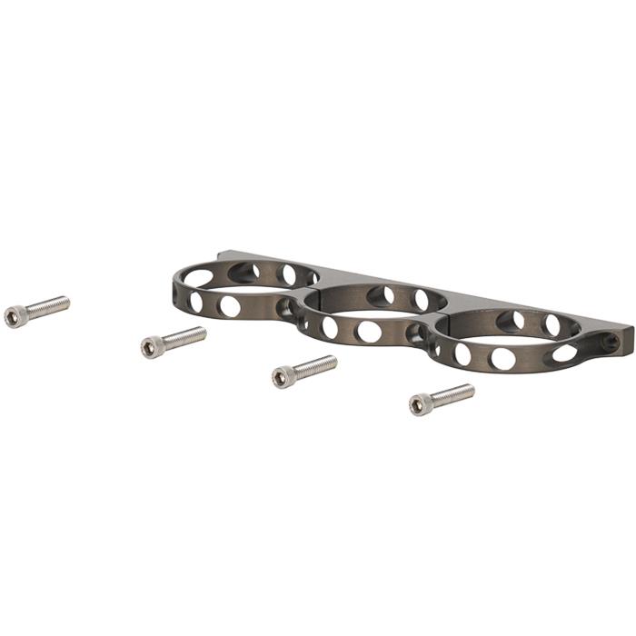 Wilwood Triple Reservoir Bracket Kit Anodized Black 250-16874