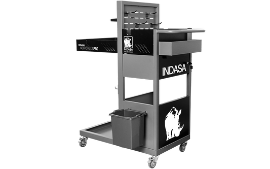 Indasa Workstation Pro – Mobile Prep Station with LPE45 Dust Extraction (593110)