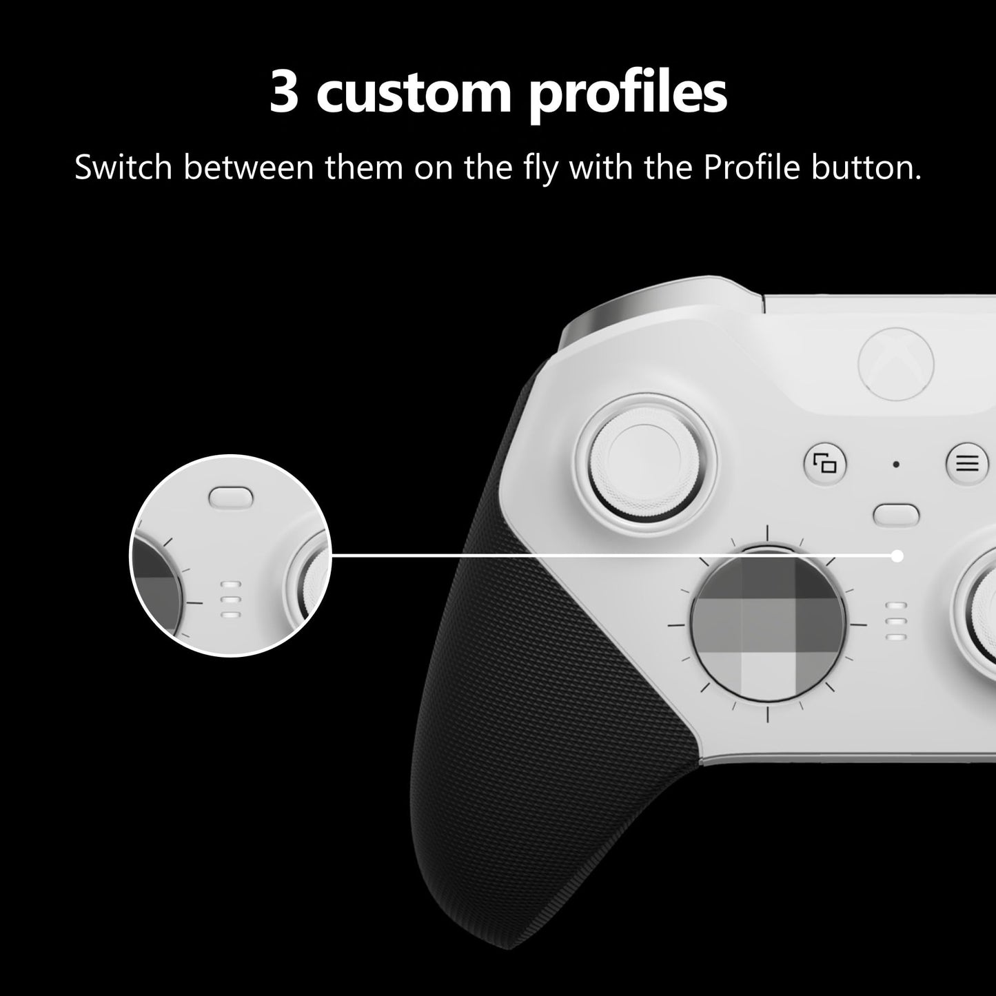 Xbox Wireless Gaming Controller | Elite Series 2 | Black | Console, PC, and Android | Adjustable Thumbsticks | Trigger Locks