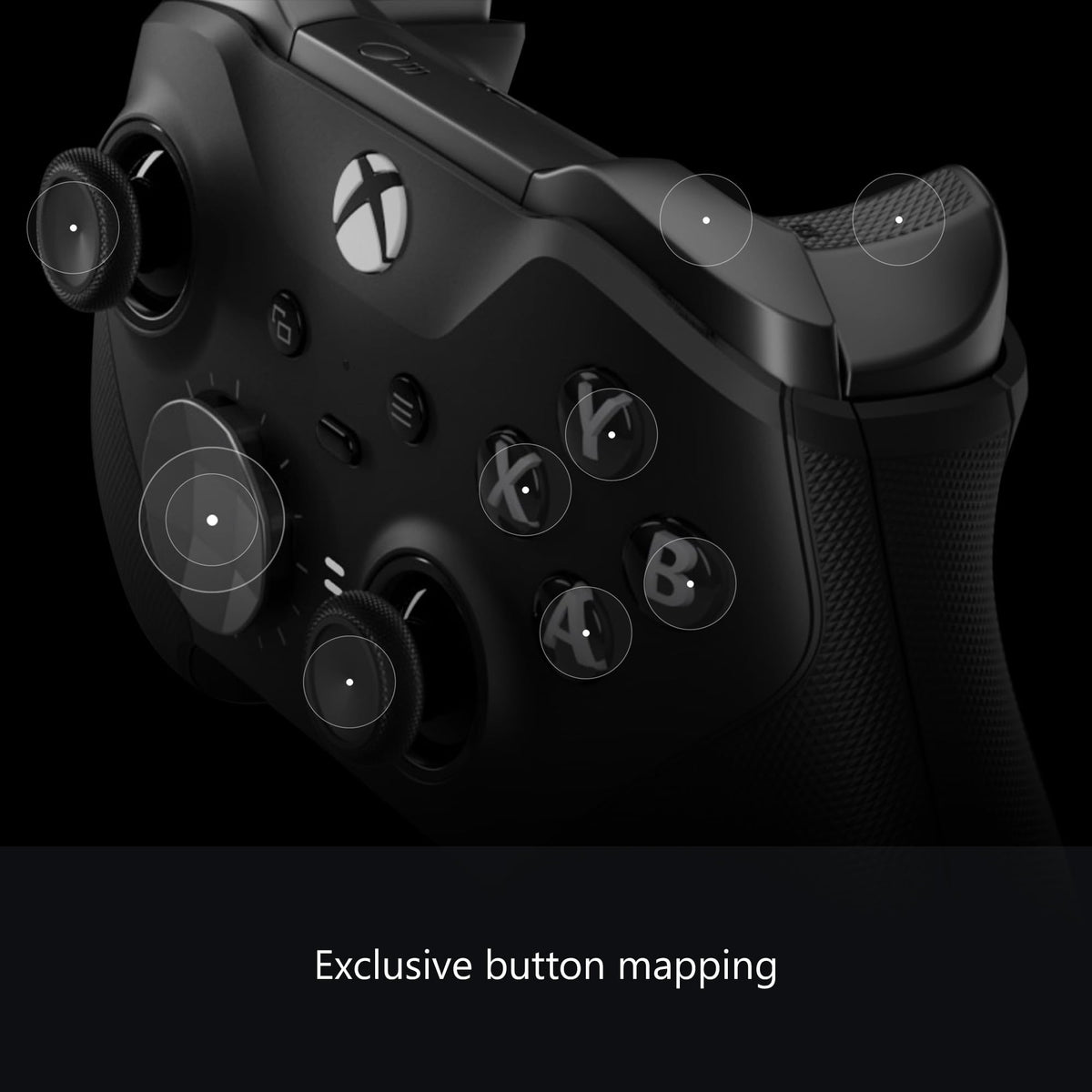 Xbox Wireless Gaming Controller | Elite Series 2 | Black | Console, PC, and Android | Adjustable Thumbsticks | Trigger Locks